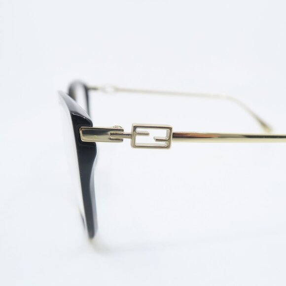 Fendi | Accessories | Fendi Fe5043f 052 54mm Havanagold  Fendi FE50043F 052 54mm Havana/Gold Temples New Women\'s Eyeglasses, Asian Fit.